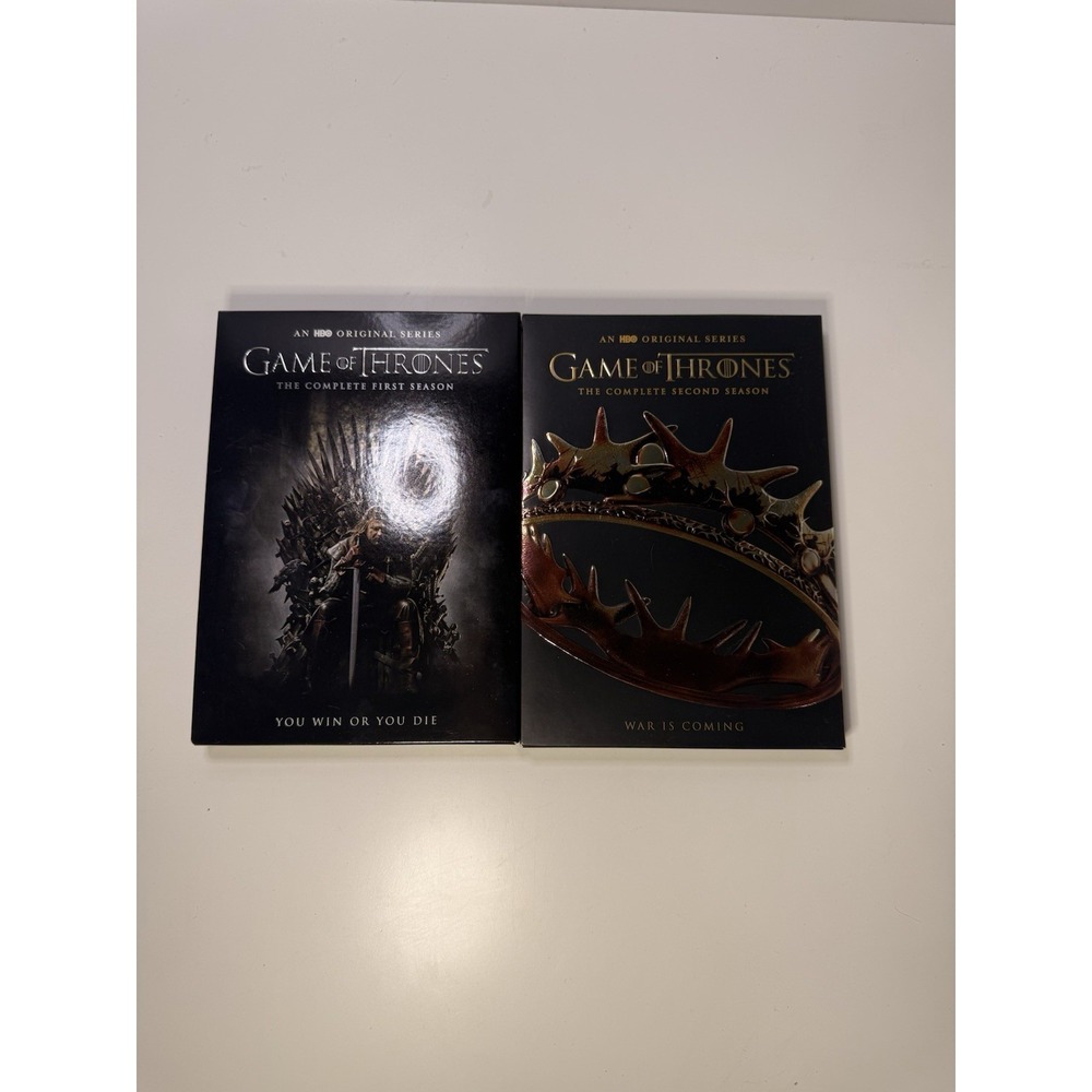 Game‎ of Thrones Seasons 1 & 2 DVD Lot (4 Discs) – HBO Series – Complete